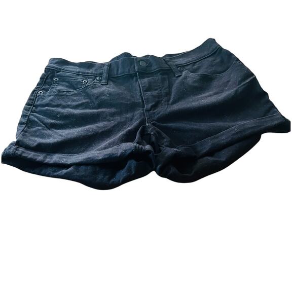 Women's Levi's® Mid-Length Jean Shorts Black Size 32 - Picture 6 of 11